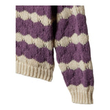 NAME IT maglia bicolore con fantasia a righe Panna/viola per Neonata 13233150XN PANNA/VIOLA NAME IT