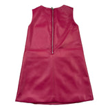 JOHN RICHMOND abito giromanica in ecopelle tinta unita Fuxia per Bambina RGA25209VE FUXIA JOHN RICHMOND