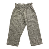 TEDDY E MINOU pantalone tinta unita con fantasia fiori Grigio per Bambina I24PT013V0000 GRIGIO TEDDY E MINOU