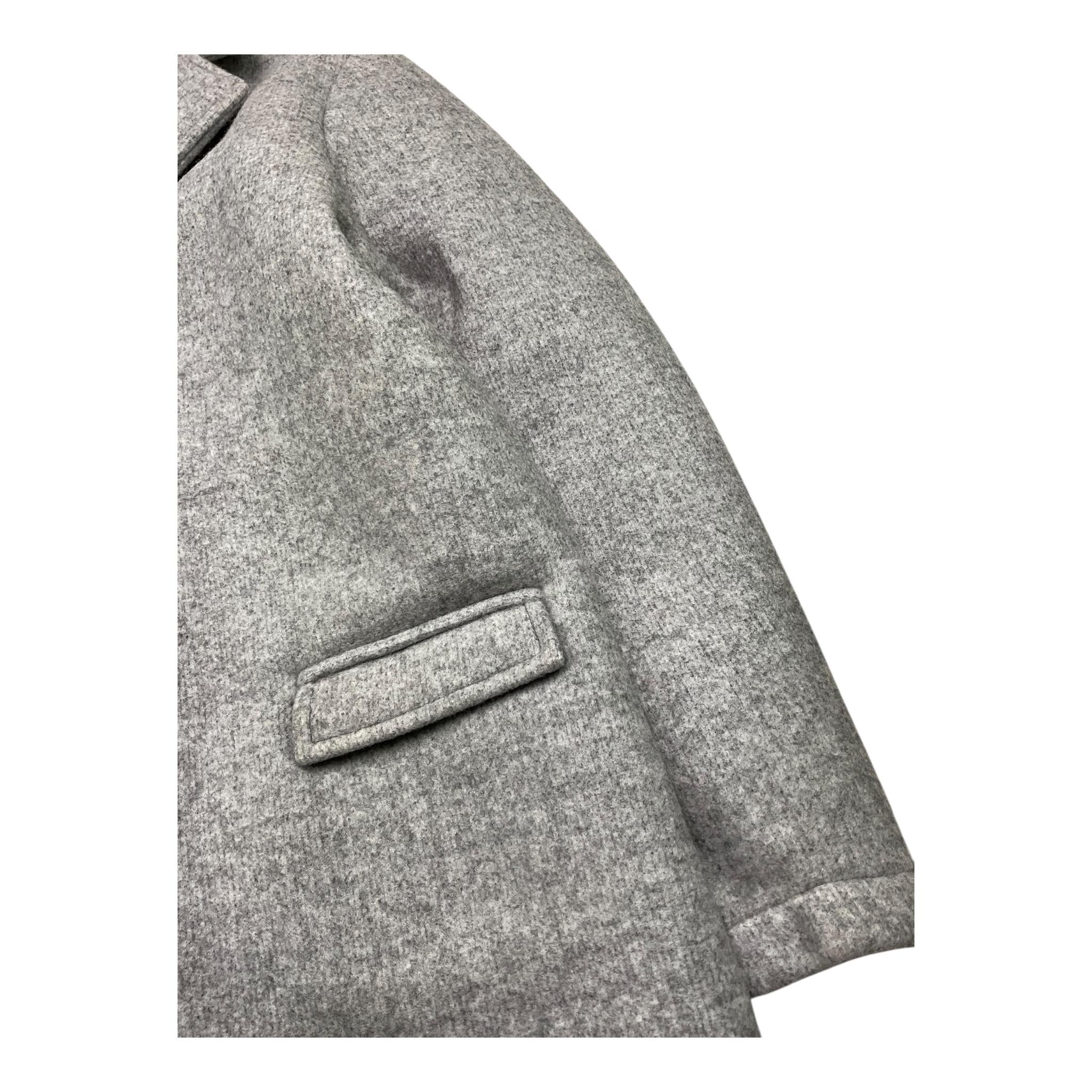 PAOLO PECORA cappotto tinta unita monopetto Grigio per Bambino PP3515 GRIGIO PAOLO PECORA
