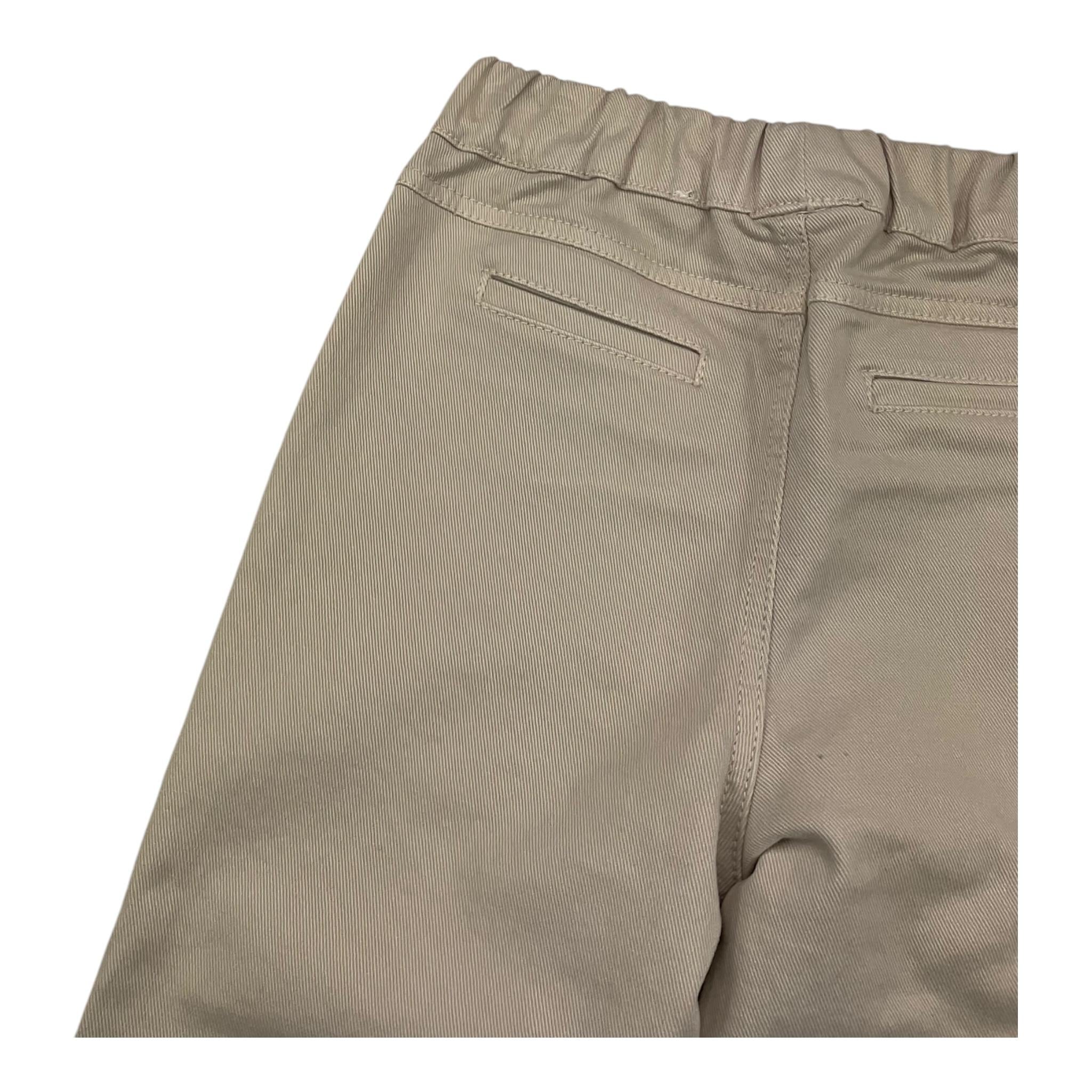 TRUSSARDI pantalone tinta unita cn elastico in vita Sabbia per Bambino TGA25026PA SABBIA TRUSSARDI