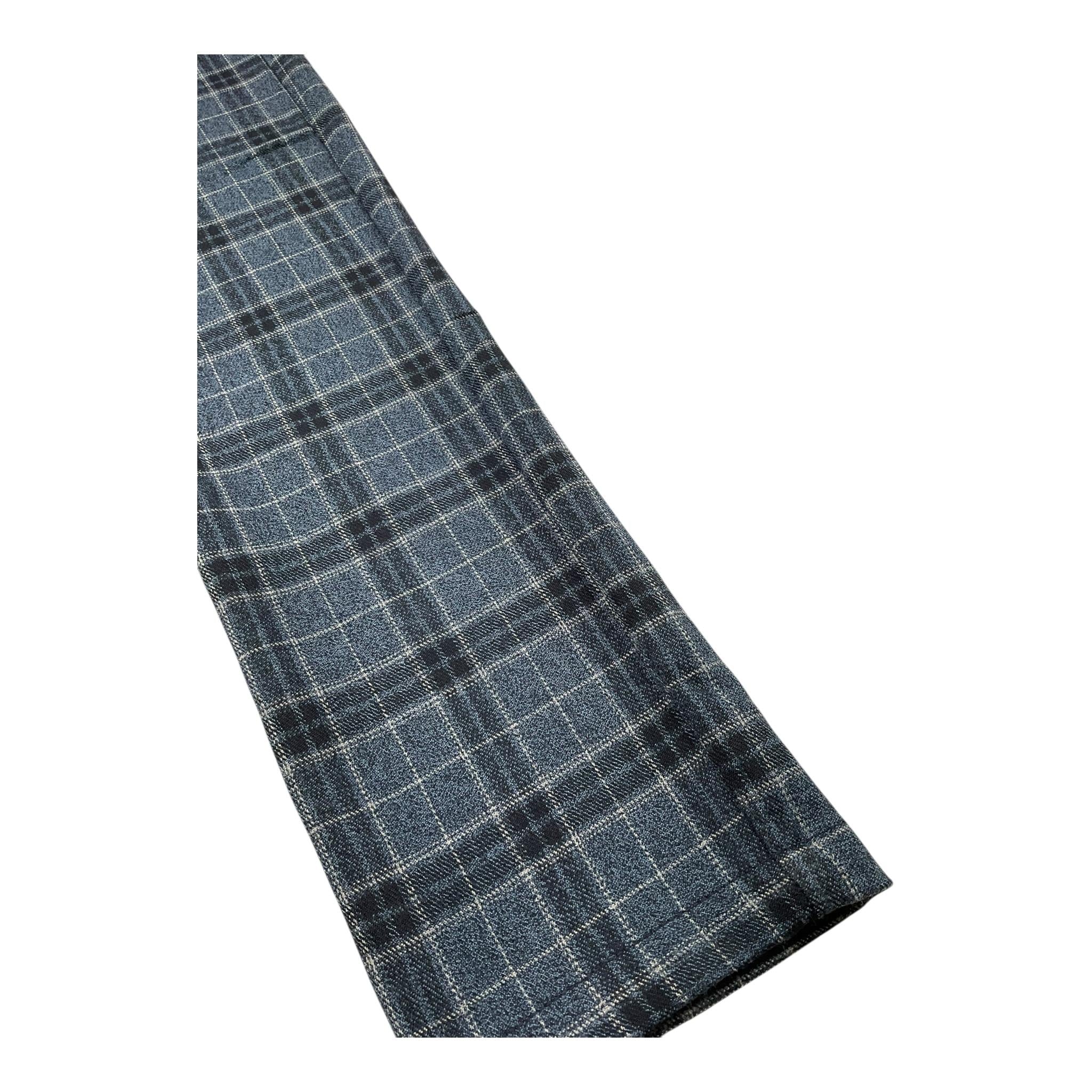 DRUMOHR pantalone tinta unita con fantasia a quadri Blu per Bambino W3TR64 BLU DRUMOHR