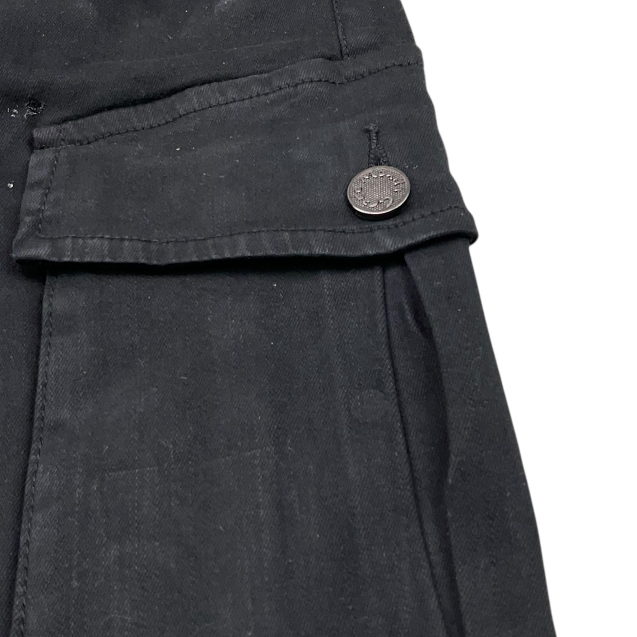 MANILA GRACE pantalone tinta unita modello cargo Nero per Bambina MFJF24P189X NERO MANILA GRACE