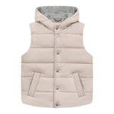 ELEVENTY giubbin tinta unita modello smanicato Beige per Bambino ET2Q02 BEIGE ELEVENTY