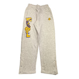 NBA pantalone in tuta tinta unita con stampa Grigio per Bambino EK2B7FHC2 GRIGIO NBA