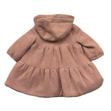 LALALU' cappotto tinta unita cn cappuccio Rosa per Neonata GIL9N ROSA LALALU'