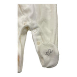 MINIMU' tutina tinta unita con fiocco Bianco per Neonata P39101 BIANCO MINIMU'
