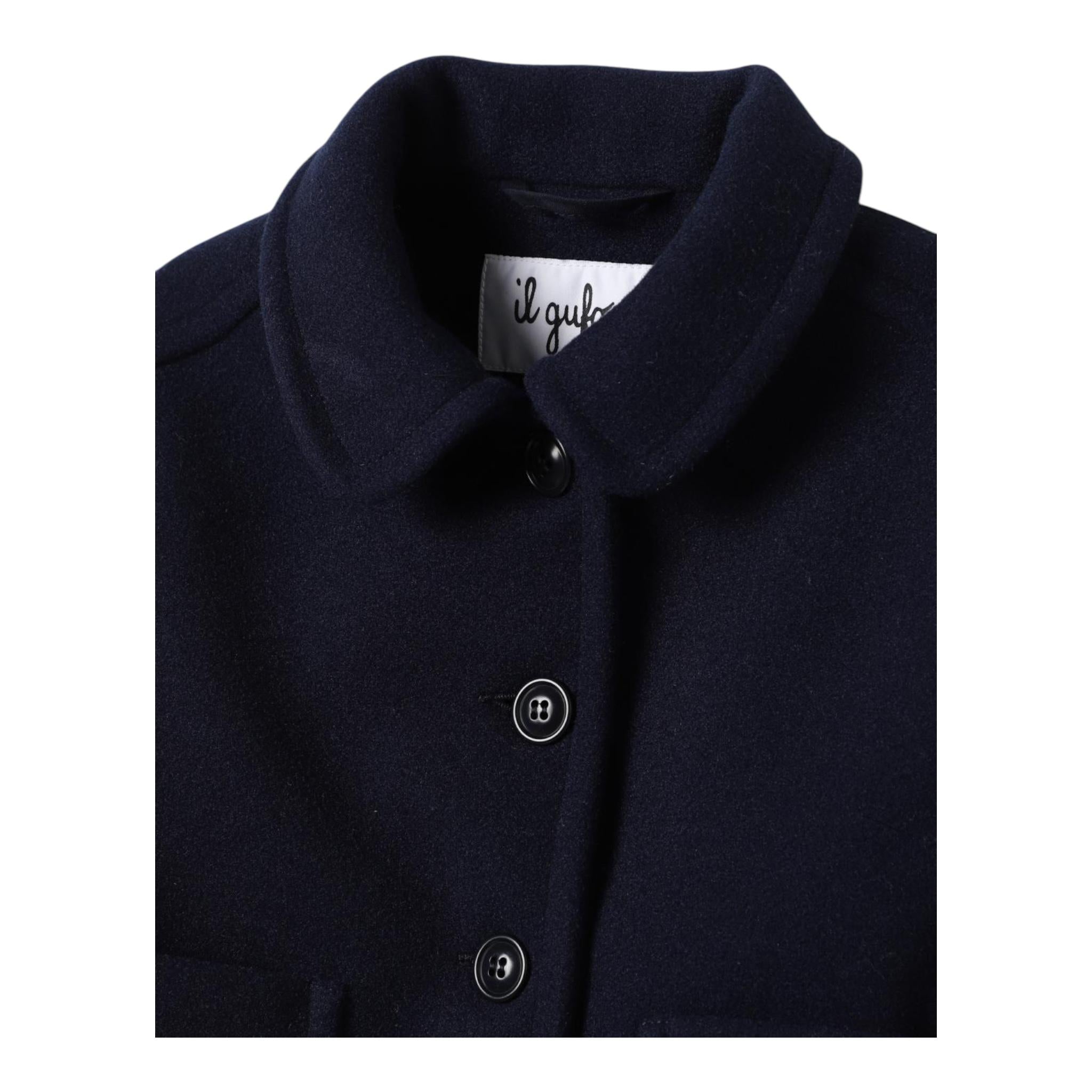 IL GUFO cappotto modello giacca tinta unita Blu per Neonato A24GB104M0138N BLU IL GUFO