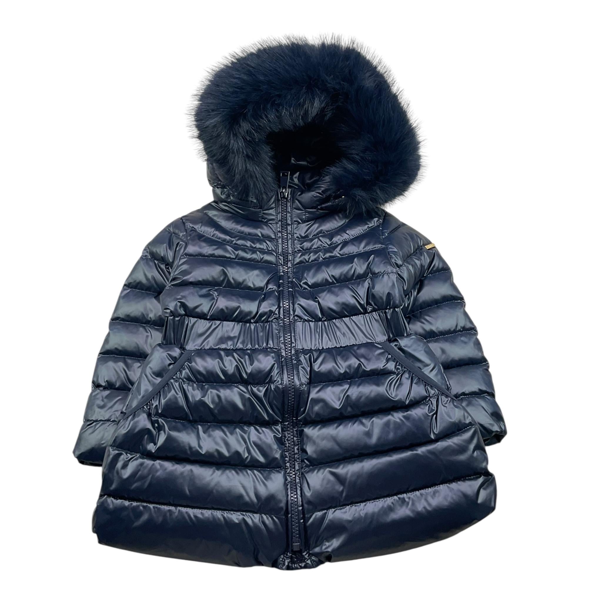 LIU JO giubbino tinta unita con cappuccio Blu per Bambina KF3063J BLU LIU JO
