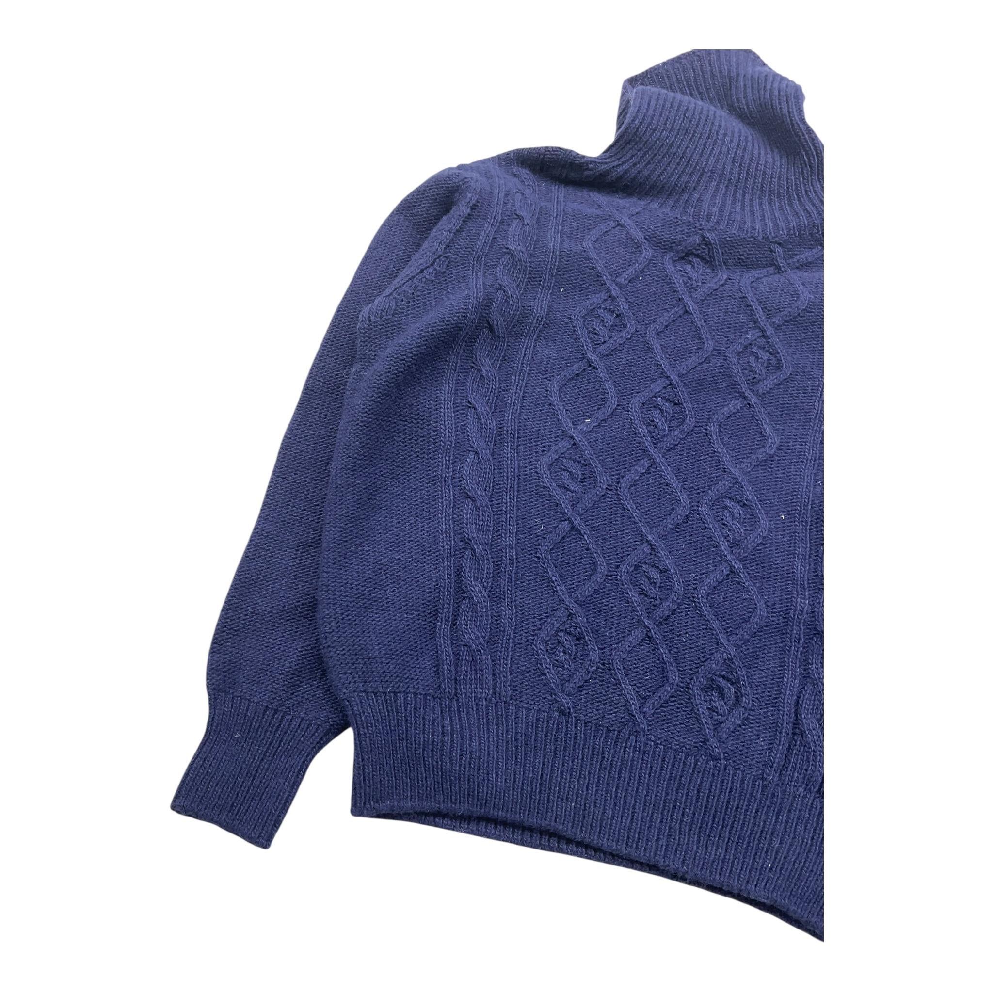 NUPKEET maglia collo alto tinta unita Blu per Neonato 35NK664 BLU NUPKEET