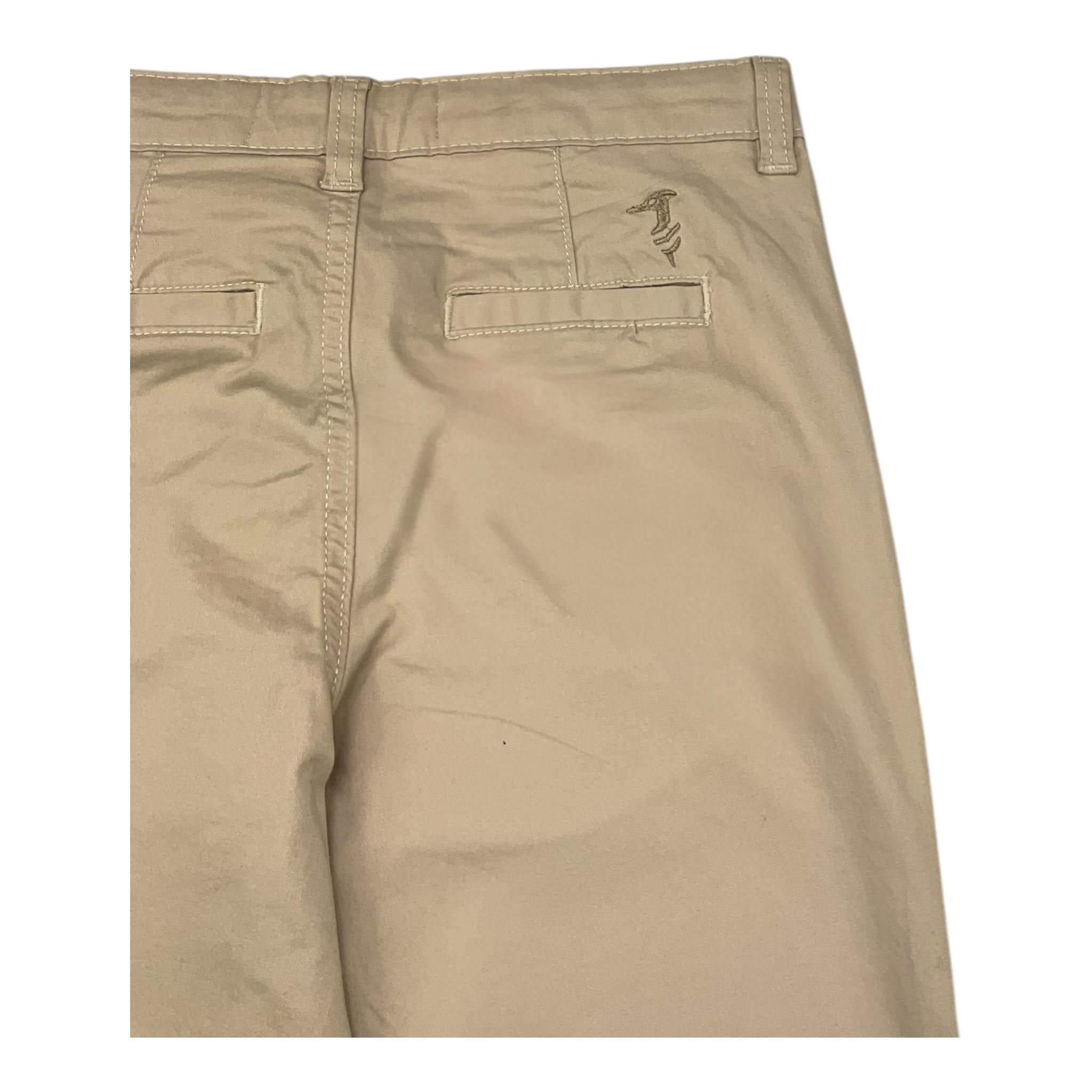 TRUSSARDI pantalone tinta unita con girovita regolabile Sabbia per Bambino TBA25059 SABBIA TRUSSARDI