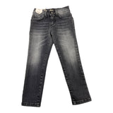 NUPKEET jeans tinta unita cn girovita regolabile Nero per Bambino 4DNK397 NERO NUPKEET