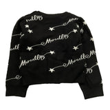 MARC ELLIS maglia girocollo tinta unita logata Nero per Neonata JMNSW00180X NERO MARC ELLIS