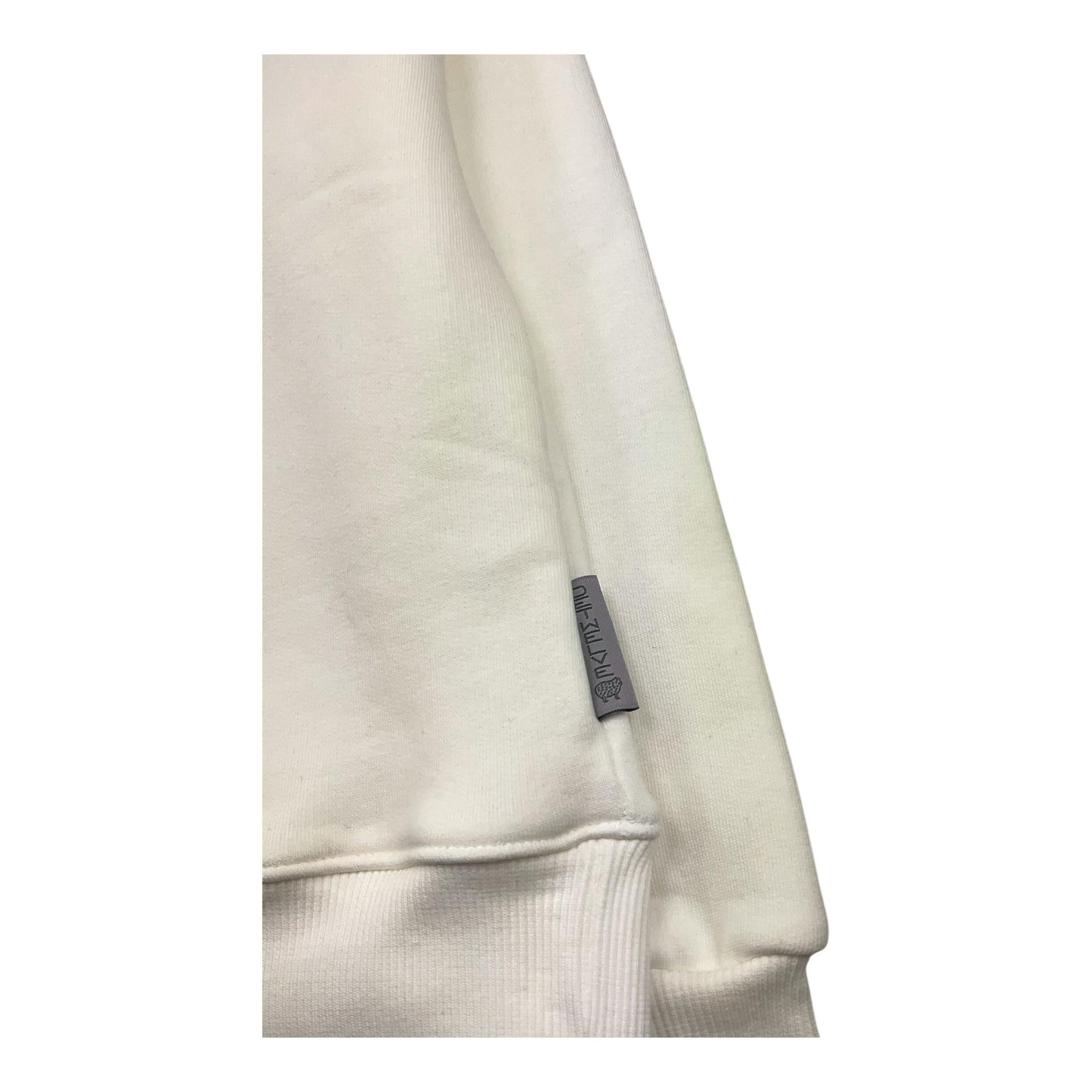 DETWELVE felpa chiusa girocollo tinta unita Panna per Neonato CB650N PANNA DETWELVE