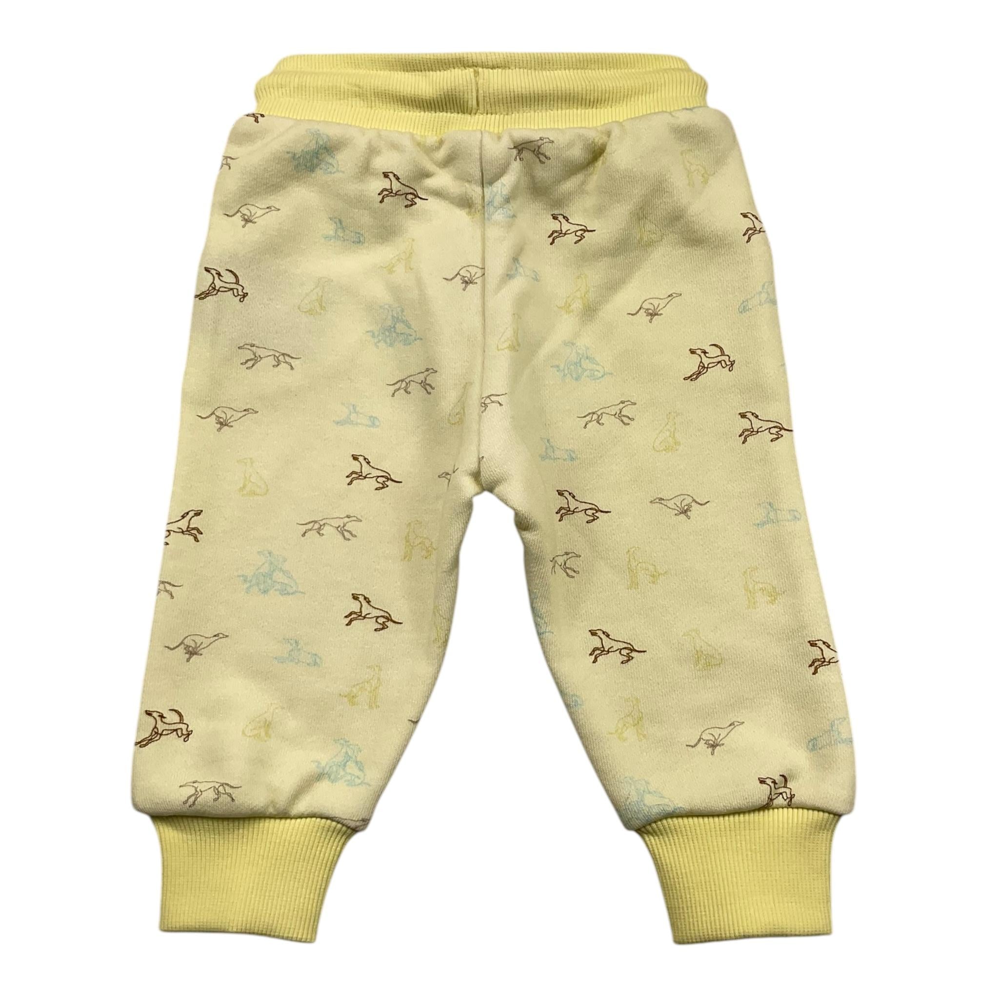 TRUSSARDI pantalone tuta tinta unita Giallo per Neonato TIA25177 GIALLO TRUSSARDI