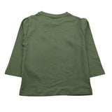 LOSAN shirt girocollo tinta unita con stampa Verde per Neonato 51030792019015 VERDE LOSAN