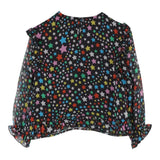 STELLA McCARTNEY camicia manica lunga fantasia stelle Nero per Bambina TV5A40 NERO STELLA McCARTNEY
