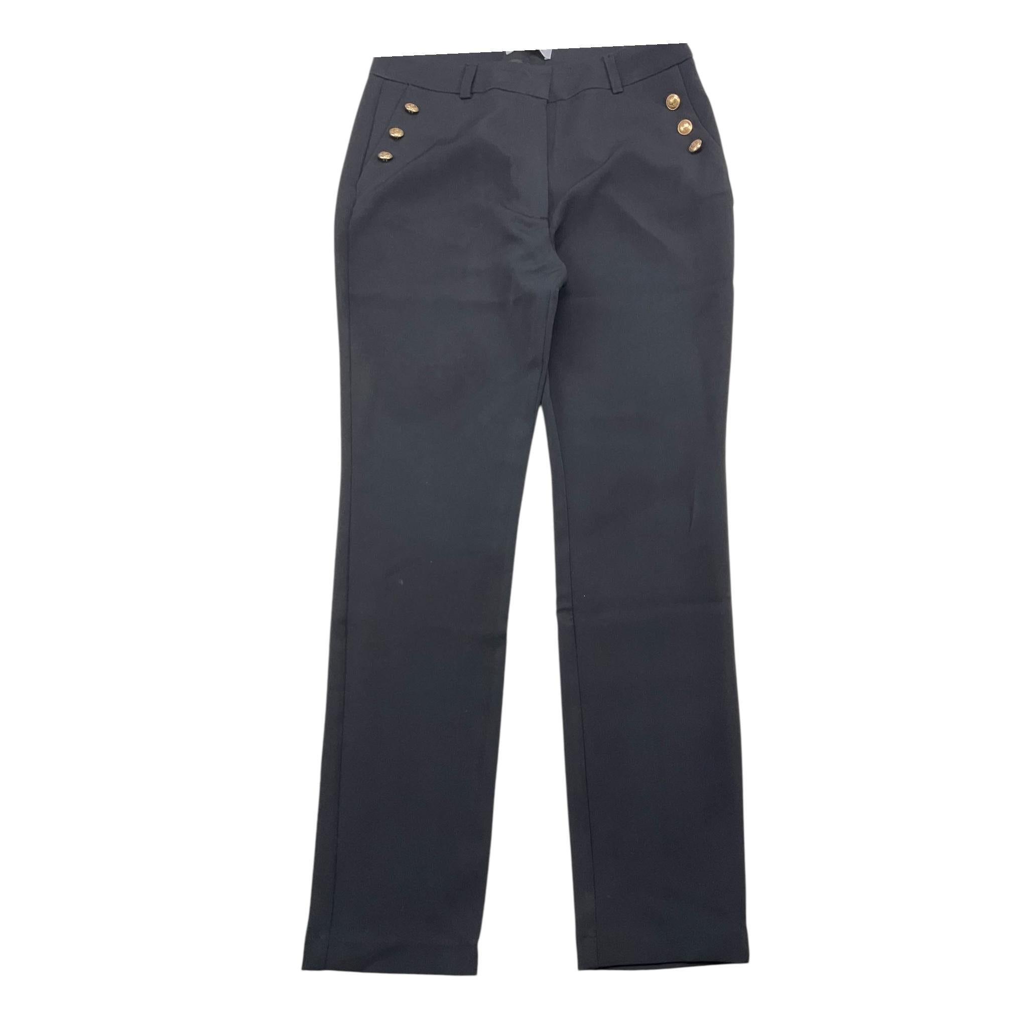 GAELLE pantalone tinta unita con finti bottoni Nero per Bambina 2741P00323 NERO GAELLE