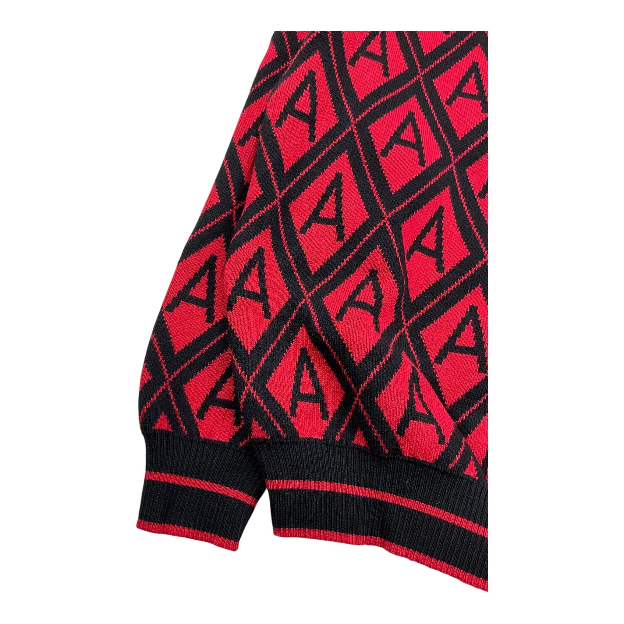 DANIELE ALESSANDRINI maglia tinta unita girocollo con stampa Rosso per Bambino 1231W00055X ROSSO DANIELE ALESSANDRINI