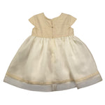 MINIMI abito mezza manica lurex cn fiocco Oro per Neonata 819 ORO MINIMI