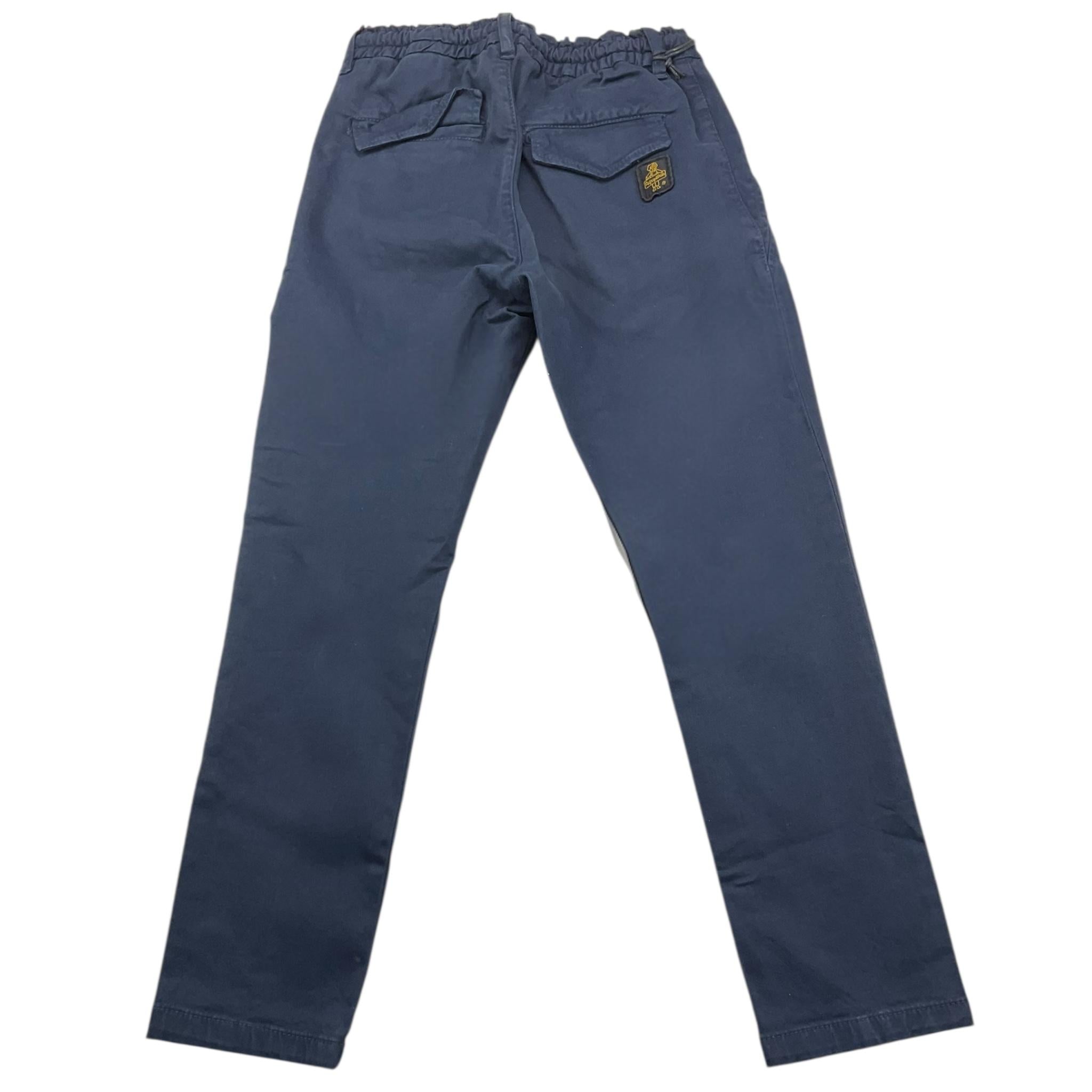 REFRIGIWEAR pantalone tinta unita con elastico in vita Blu per Bambino RW323 BLU REFRIGIWEAR