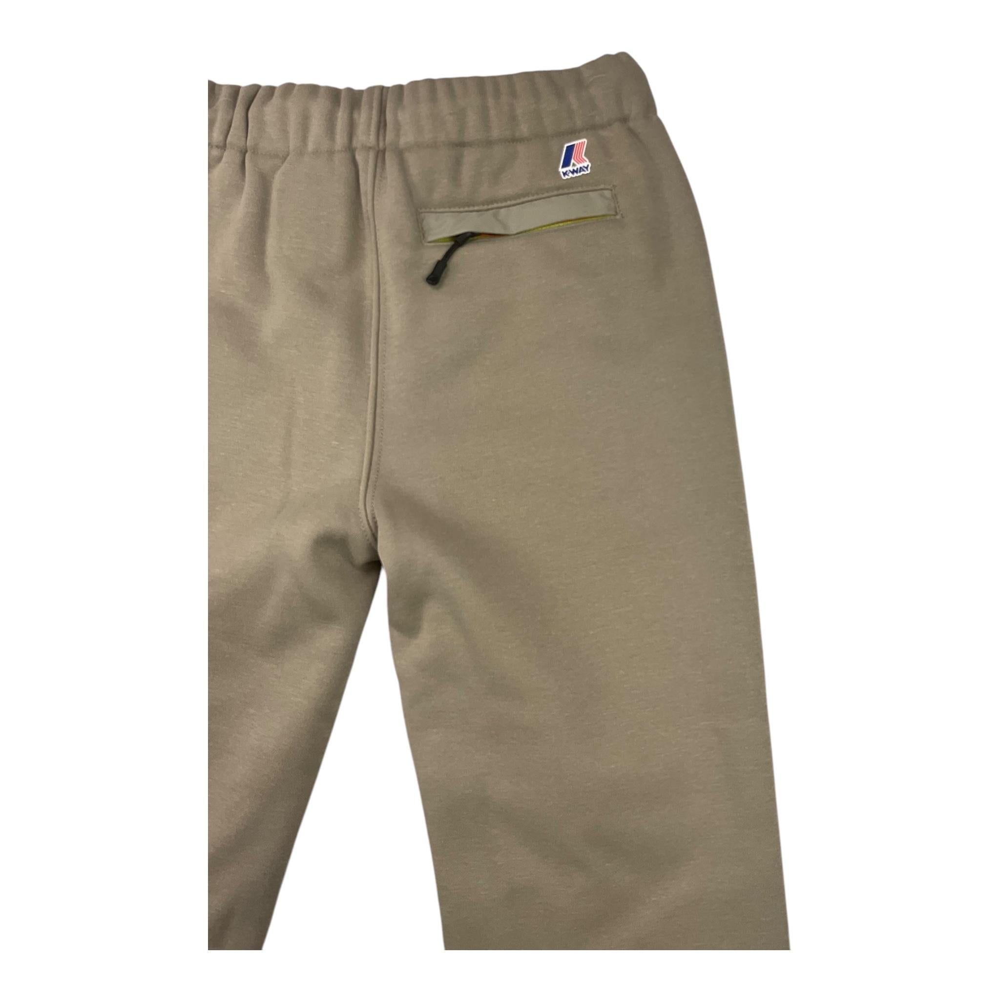K-WAY pantalone in tuta tinta unita Fango per Bambino K2147BW FANGO K-WAY