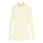 IL GUFO shirt tinta unita con collo alto Giallo per Bambina A24TA061M7004 GIALLO IL GUFO