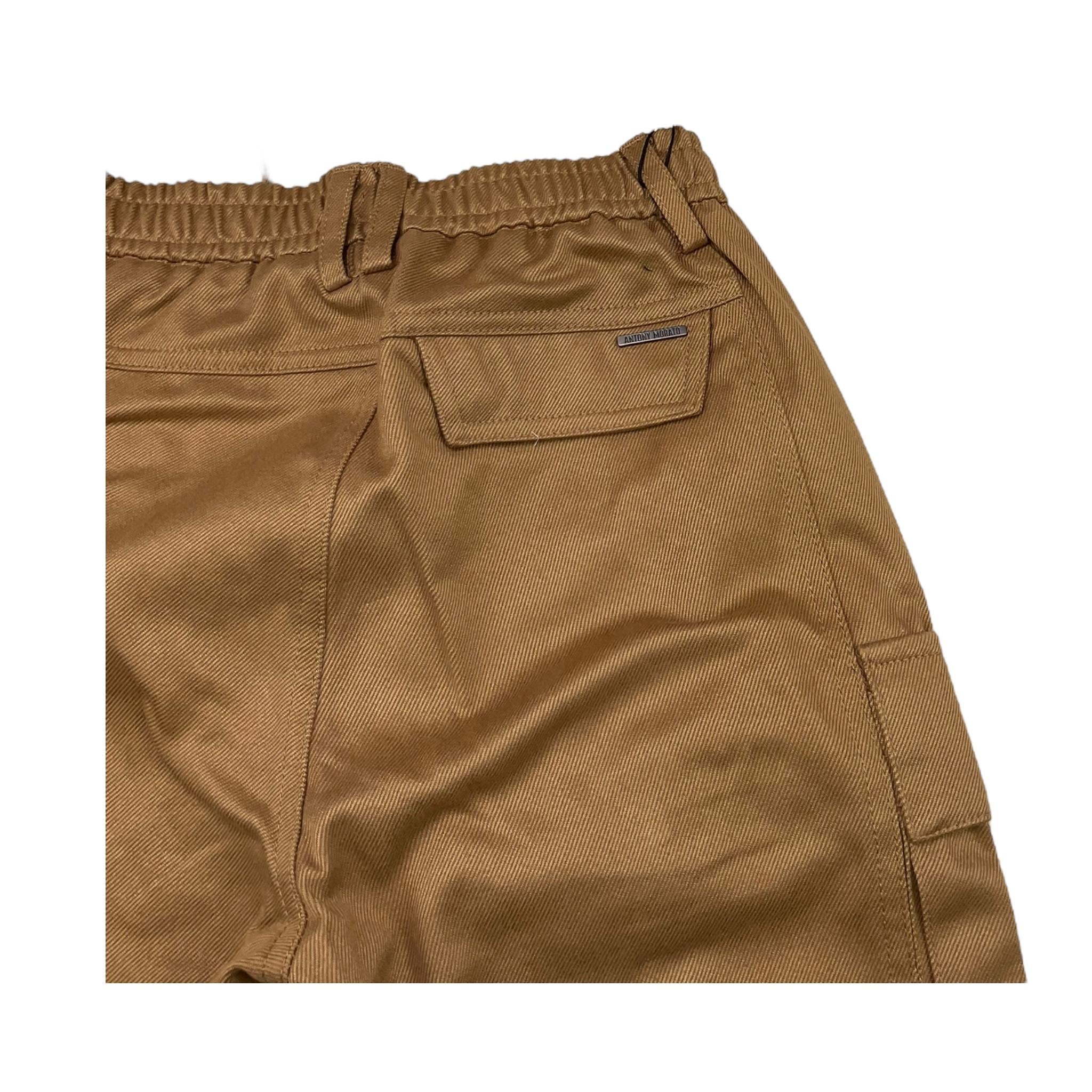 ANTONY MORATO pantalone tinta unita con elastico in vita Cammello per Bambino MKTR002 CAMMELLO ANTONY MORATO