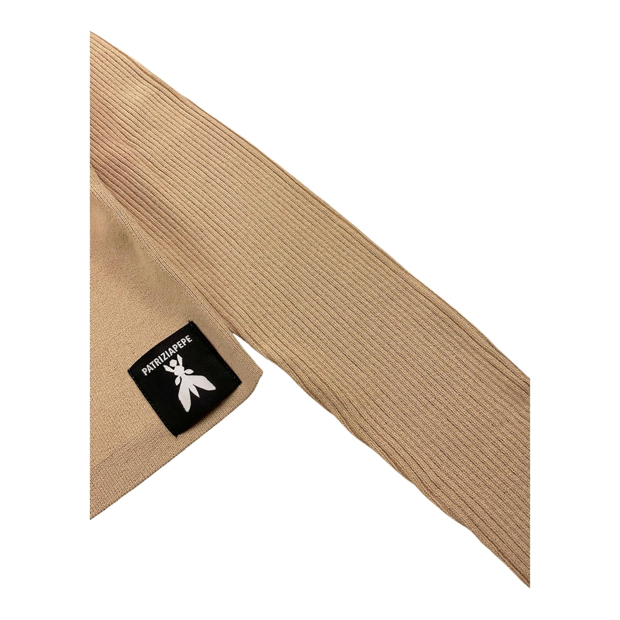 PATRIZIA PEPE shirt girocollo tinta unita Beige per Bambina 7K0050X BEIGE PATRIZIA PEPE