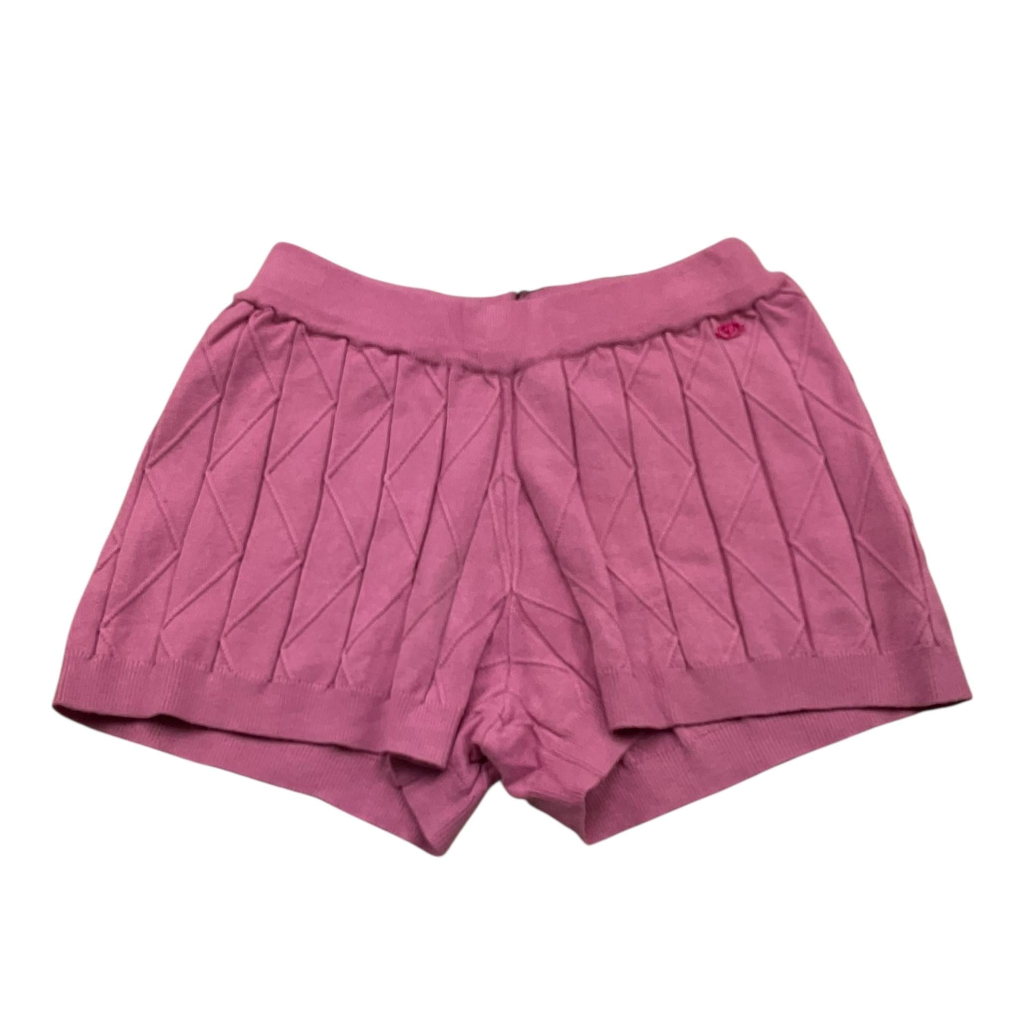 FUN & FUN short in maglia tinta unita Rosa per Bambina FJSO00042 ROSA FUN & FUN