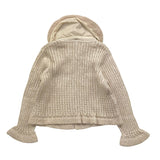 MAYORAL cardigan tinta unita con colletto rimovibile Beige per Neonata 4362XXXN BEIGE MAYORAL