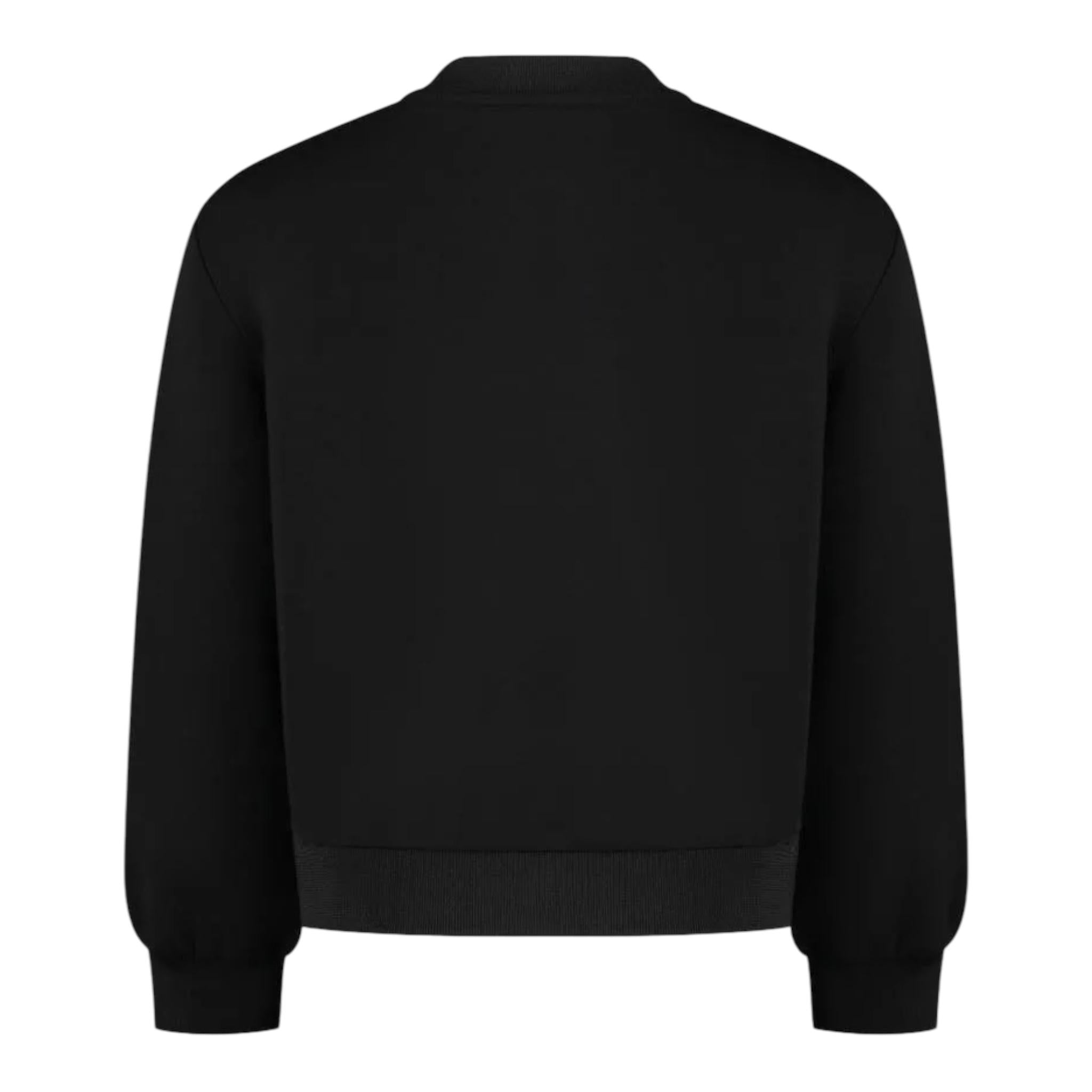 TWINSET bomber tinta unita con bottoni Nero per Bambina 242GJ2010 NERO TWINSET