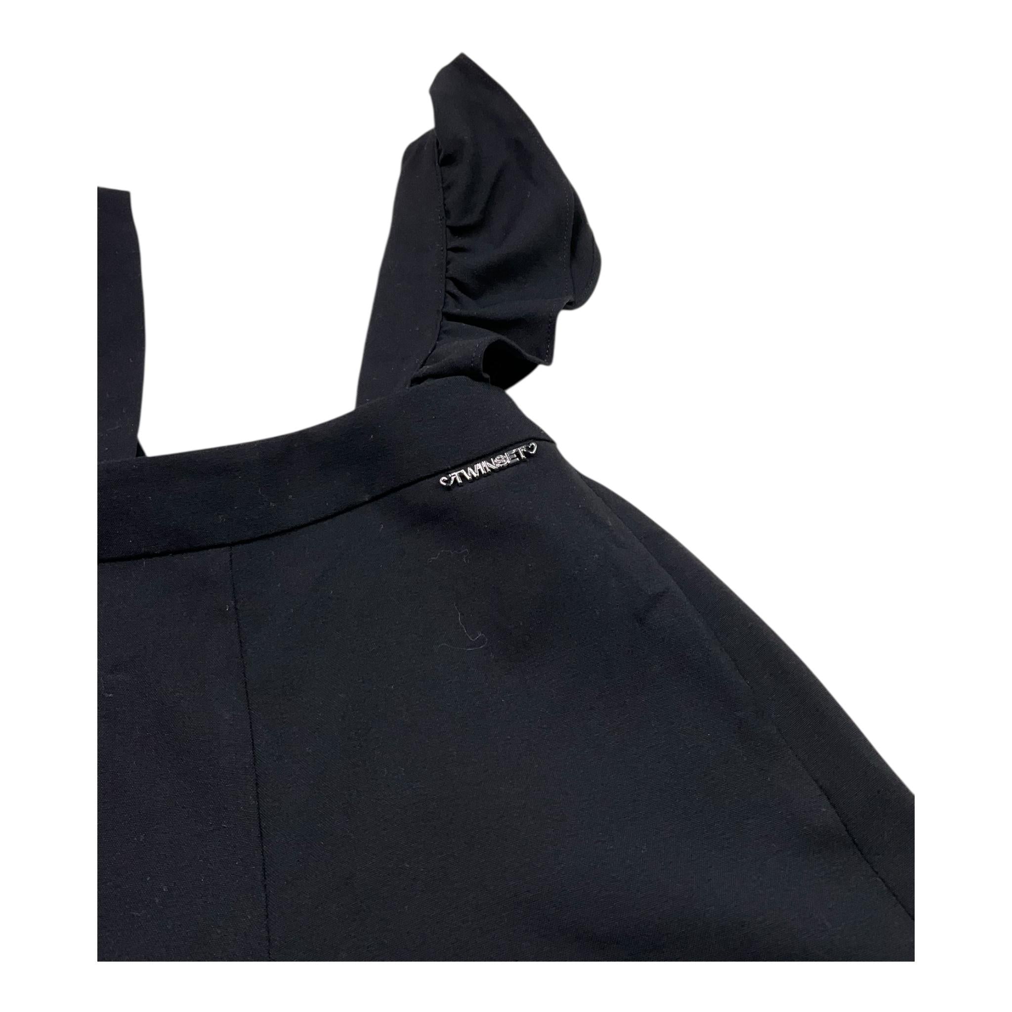 TWINSET salpette tinta unita Nero per Neonata 232GJ2056 NERO TWINSET