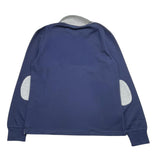 SUN68 polo tinta unita con colletto in contrasto Blu per Bambino A44307 BLU SUN68