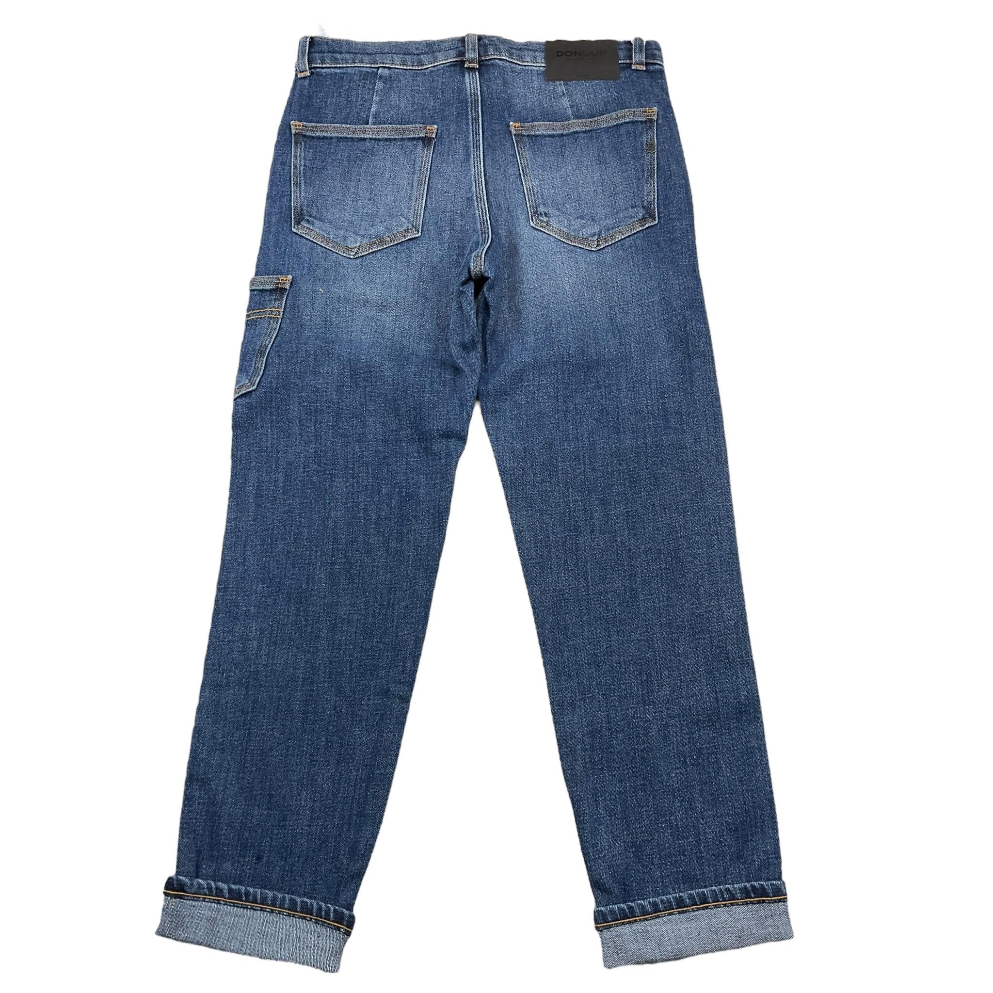 DONDUP jeans tinta unita con 5 tasche Blu per Bambino DMPA236C BLU DONDUP