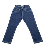 PAOLO PECORA jeans tinta unita con girovita regolabile Blu per Bambino PP3811 BLU PAOLO PECORA