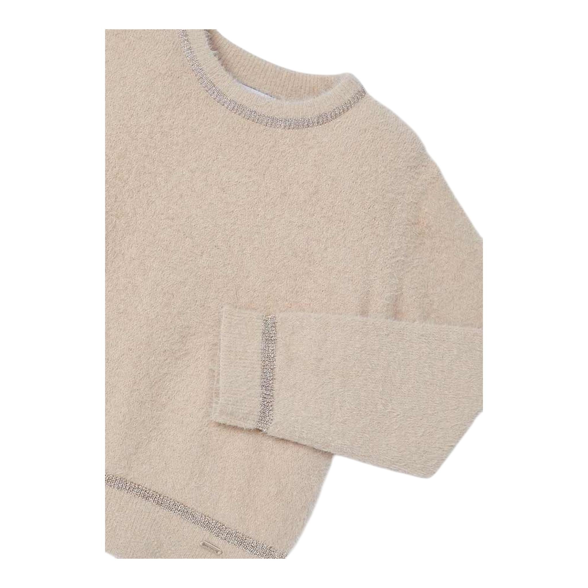 MAYORAL maglia girocollo tinta unita Beige per Neonata 4353XN BEIGE MAYORAL