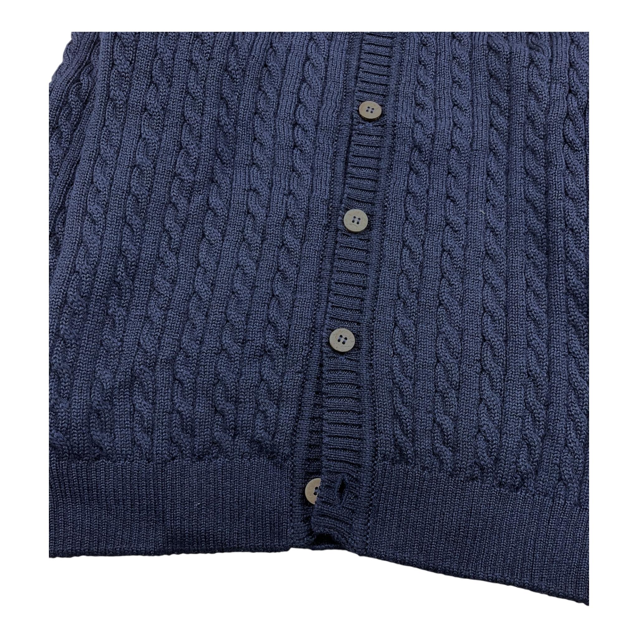 LE COCONNE cardigan tinta unita Blu per Bambino LCN1394 BLU LE COCONNE