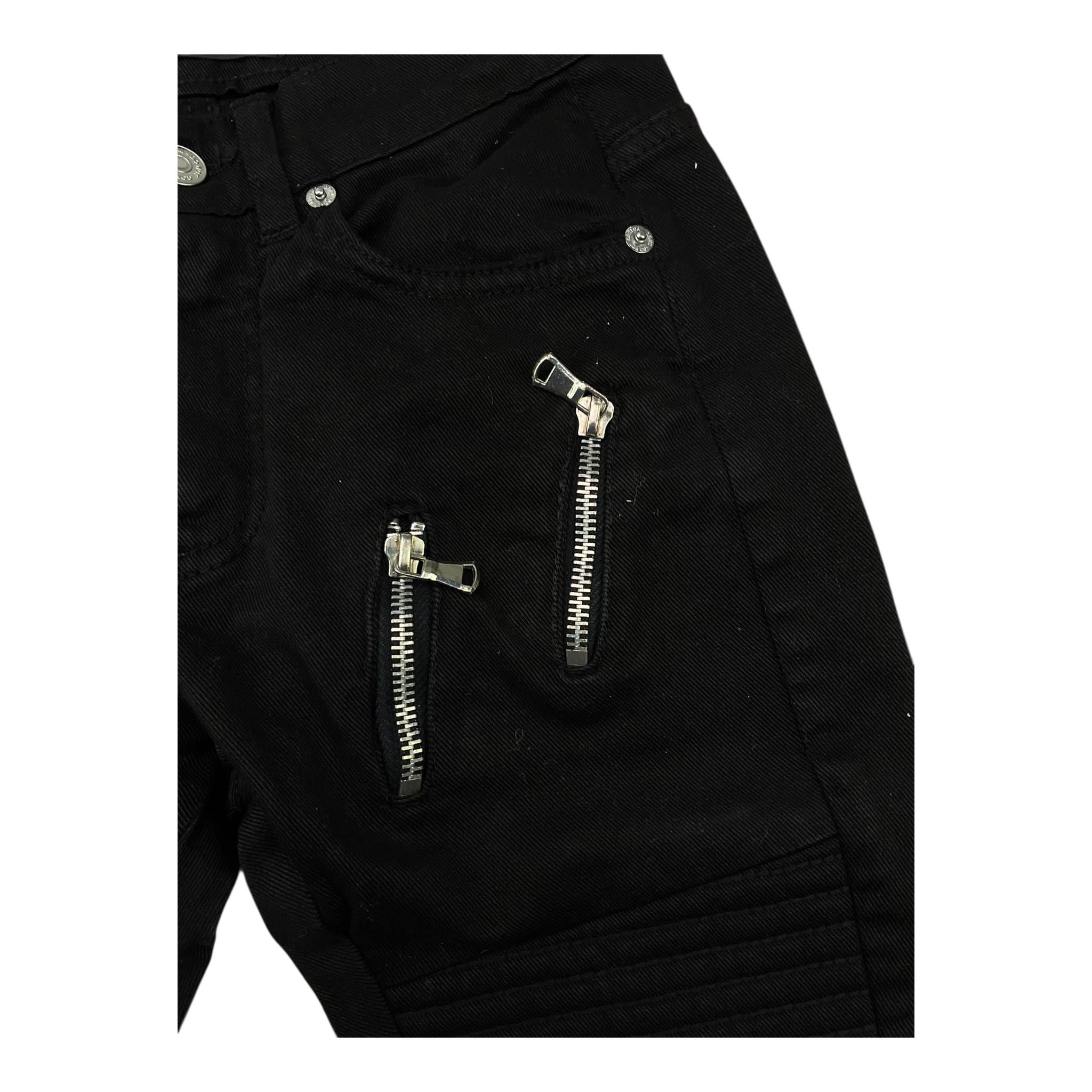 DO NOT CONFORM jeans tinta unita con girovita regolabile Nero per Bambino BK01X NERO DO NOT CONFORM
