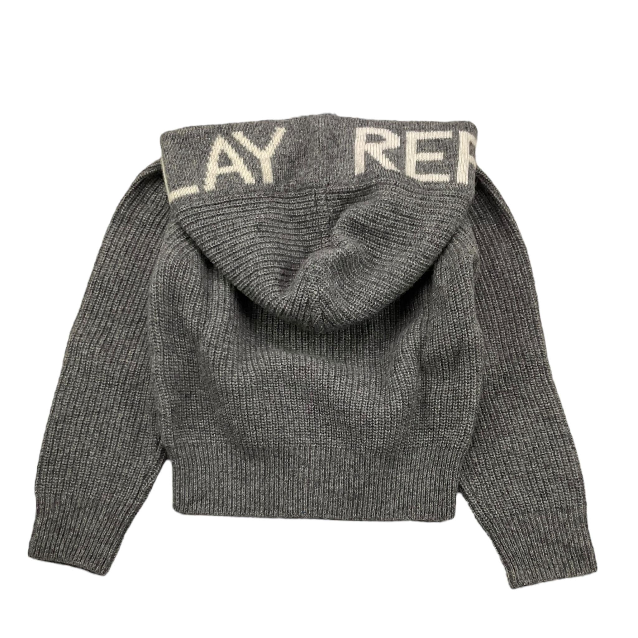 REPLAY maglia tinta unita con cappuccio Grigio per Bambino SB5303 GRIGIO REPLAY