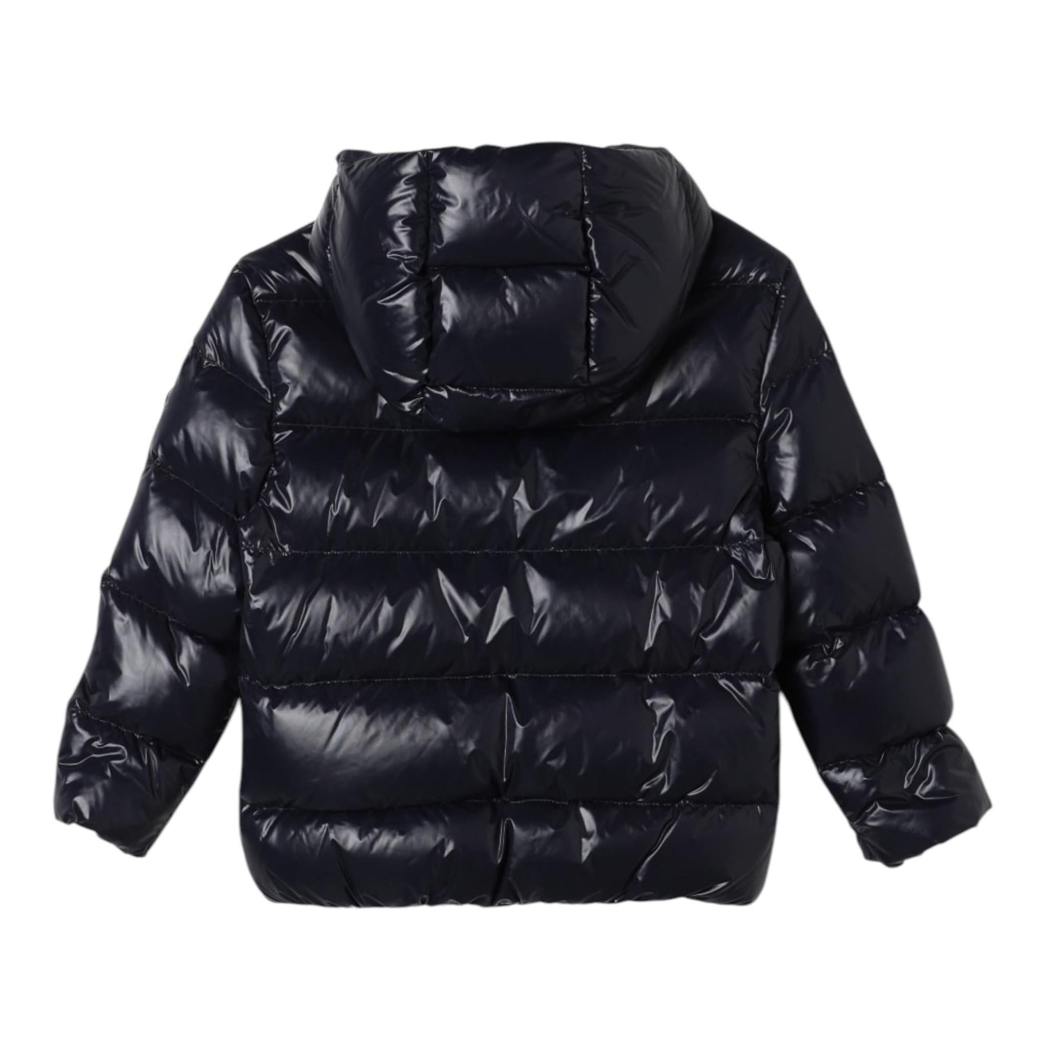 FAY giubbino tinta unita con zip e cappuccio Blu per Neonato FV2P47 BLU FAY