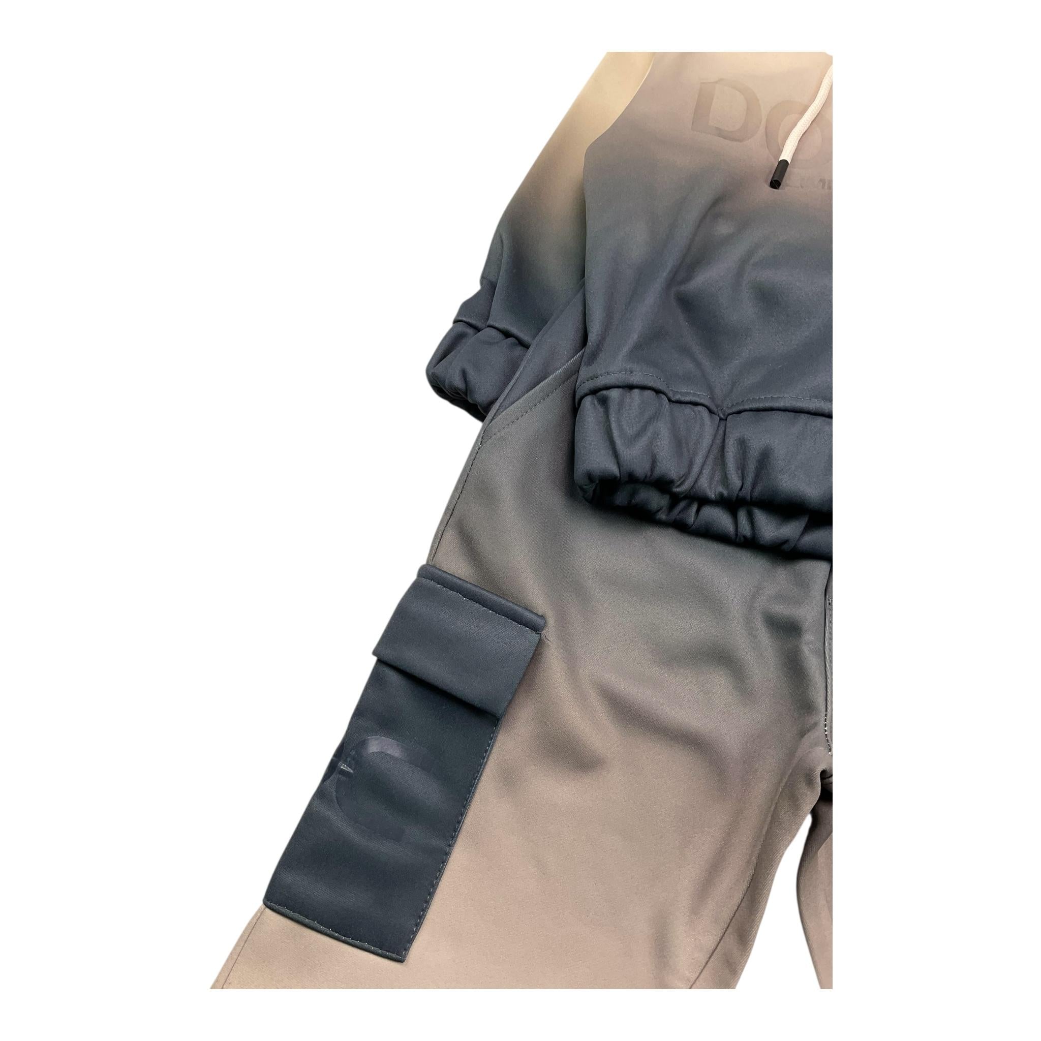 DO NOT CONFORM completo 2 pezzi felpa-pantalone tuta Sabbia per Bambino DNFE029 SABBIA DO NOT CONFORM