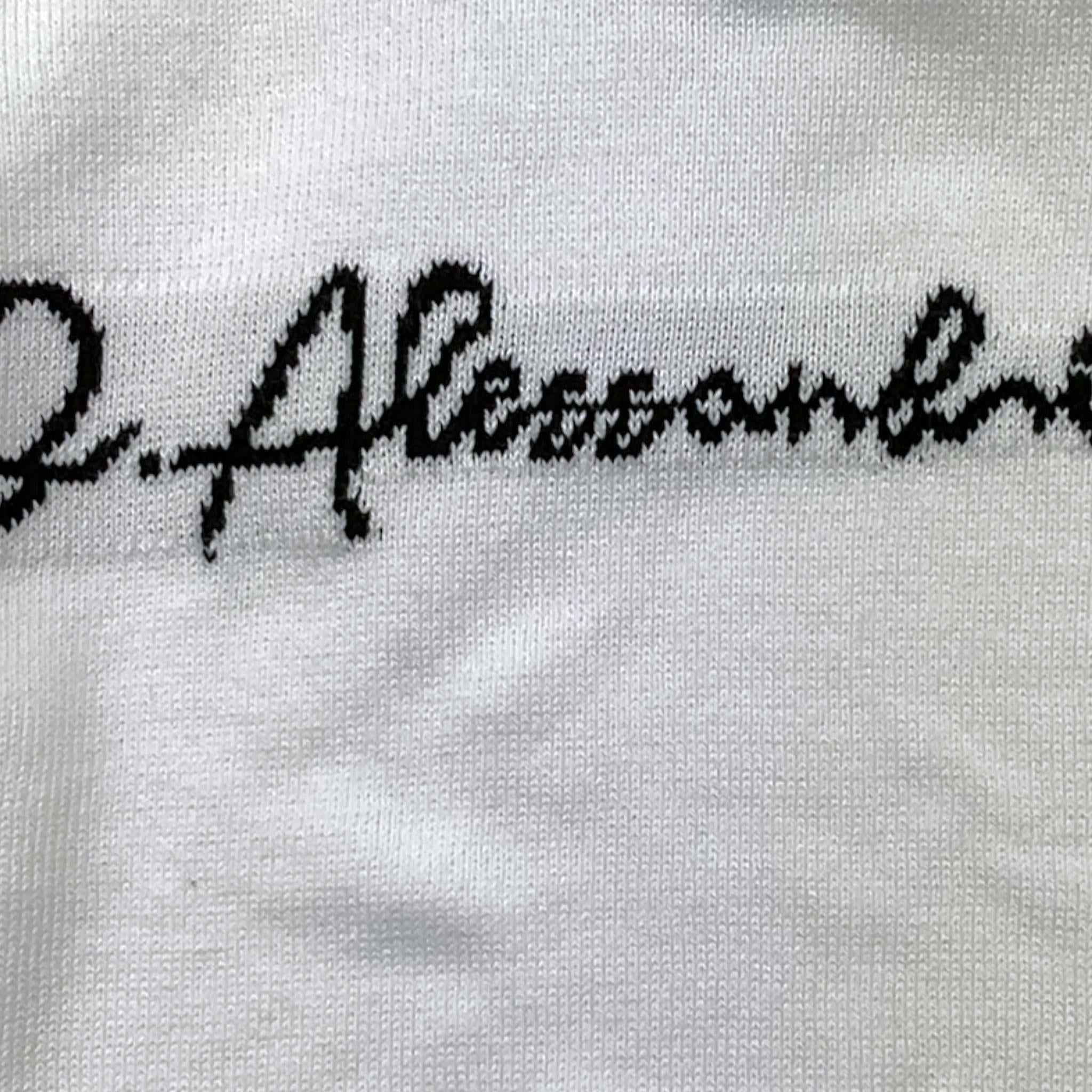 DANIELE ALESSANDRINI maglia girocollo tinta unita con stampa Bianco per Bambino 1231W00049 BIANCO DANIELE ALESSANDRINI