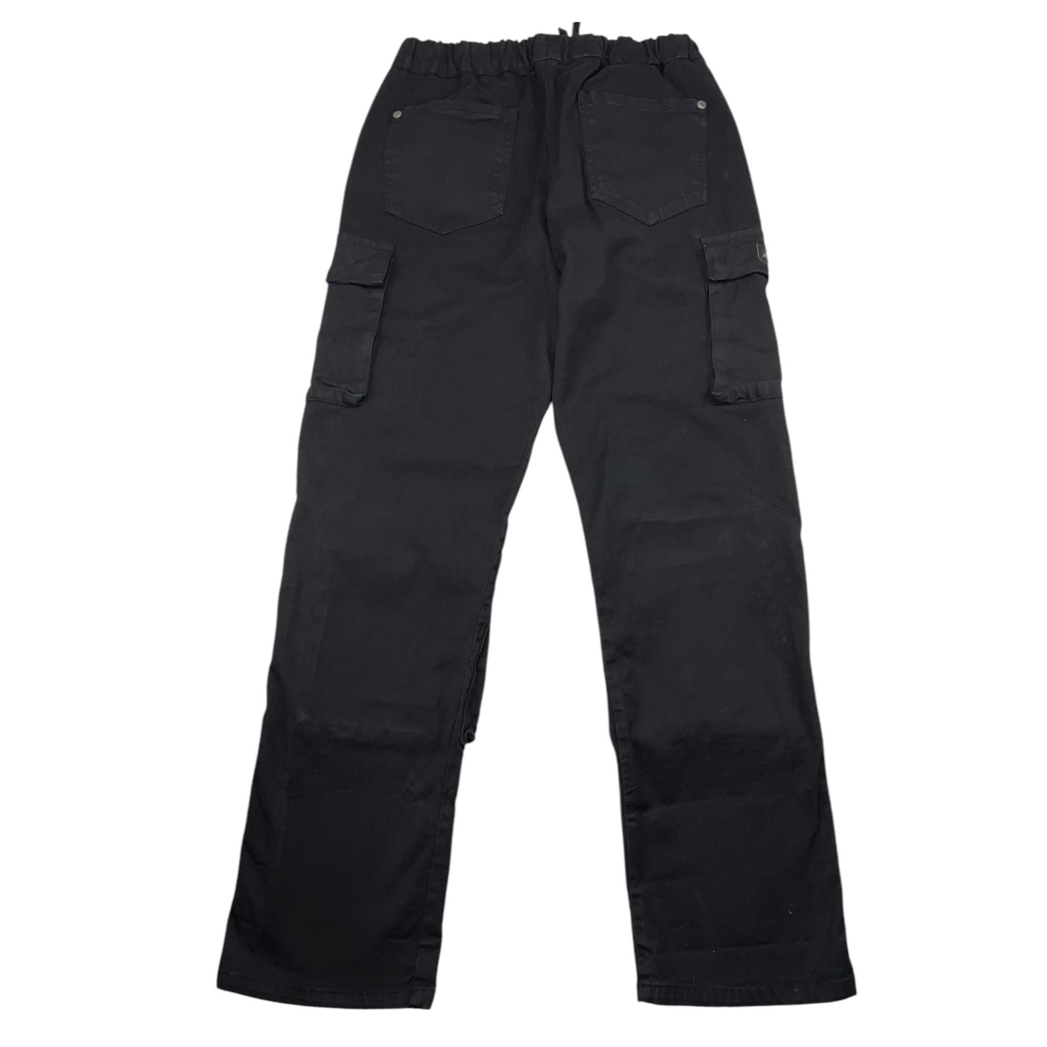 JOHN RICHMOND pantalone tinta unita con elastico in vita Nero per Bambino RBA24160PA NERO JOHN RICHMOND