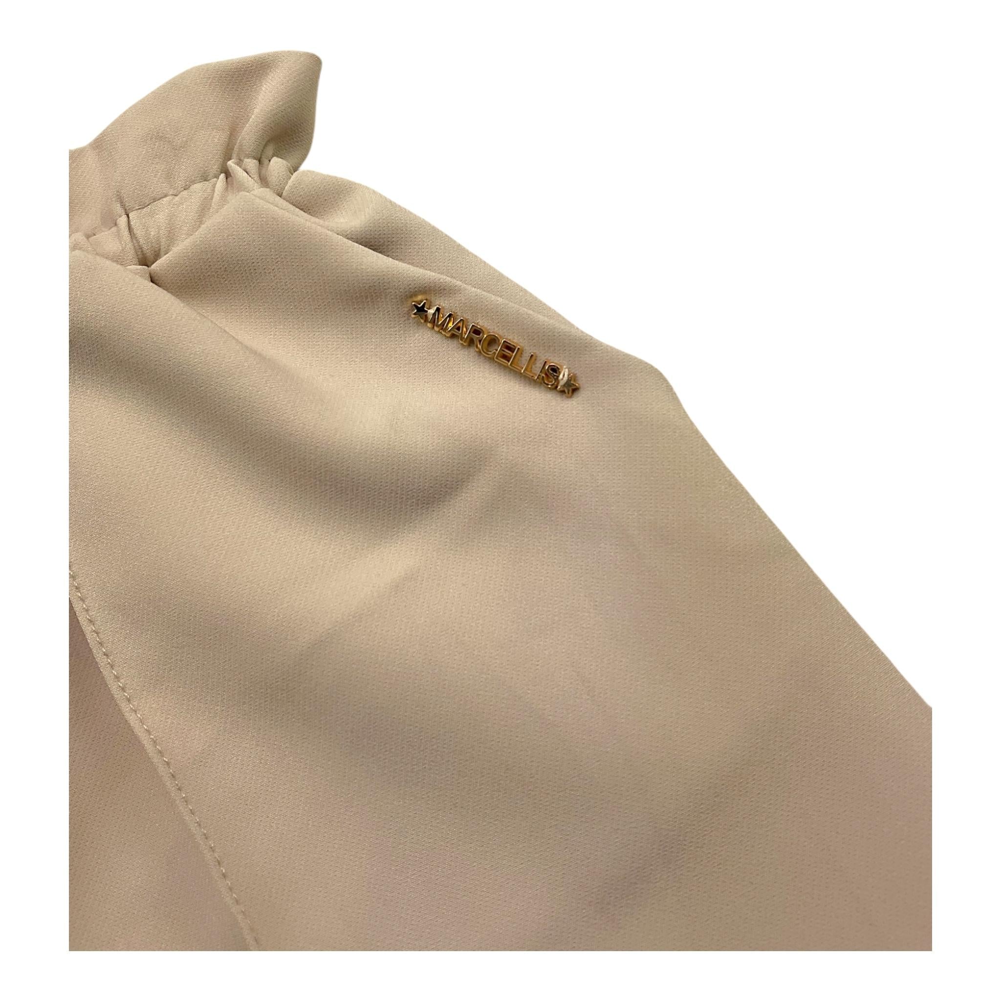 MARC ELLIS short tinta unita con elastico in vita Beige per Bambina JMJSO00161 BEIGE MARC ELLIS