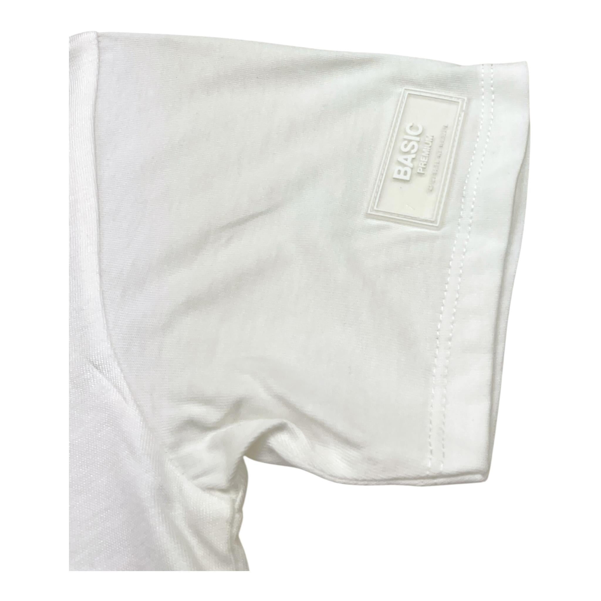 PAOLO PECORA t-shirt tinta unita girocollo Bianco per Neonato PP3822N BIANCO PAOLO PECORA