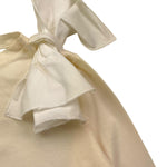 DOU DOU shirt girocollo tinta unita con fiocchi Beige per Bambina DV8A10 BEIGE DOU DOU