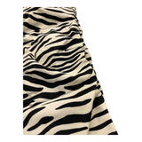 SAINT BARTH salopette da neve bicolore con fantasia zebrata Bianco/nero per Bambina SNN0001 BIANCO/NERO SAINT BARTH