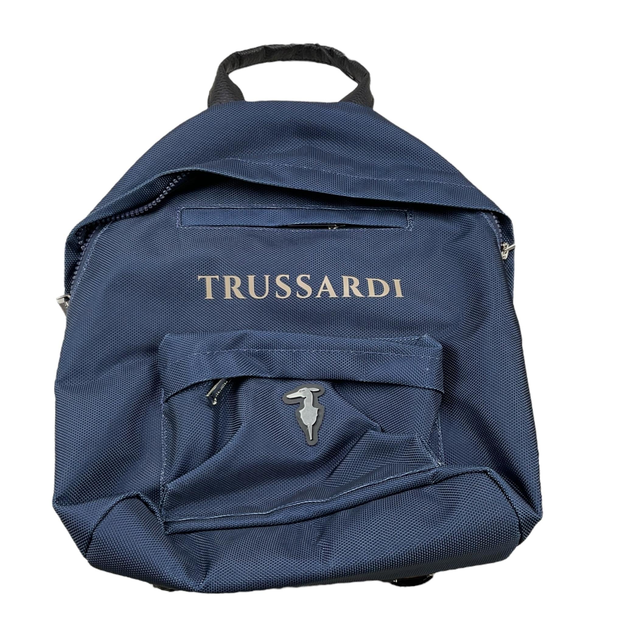 TRUSSARDI zain tinta unita cn logo Blu per Bambino TBA25147ZA BLU TRUSSARDI