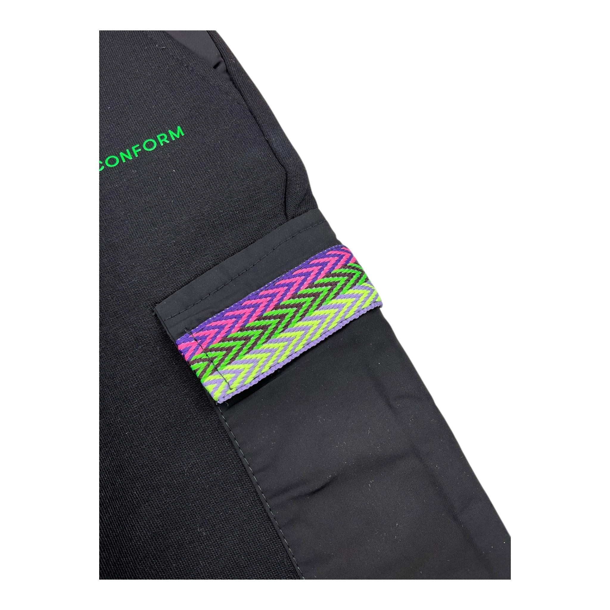 DO NOT CONFORM pantalone modello tuta tinta unita Nero per Bambino DPF030 NERO DO NOT CONFORM